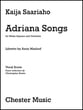 Adriana Songs Vocal Solo & Collections sheet music cover